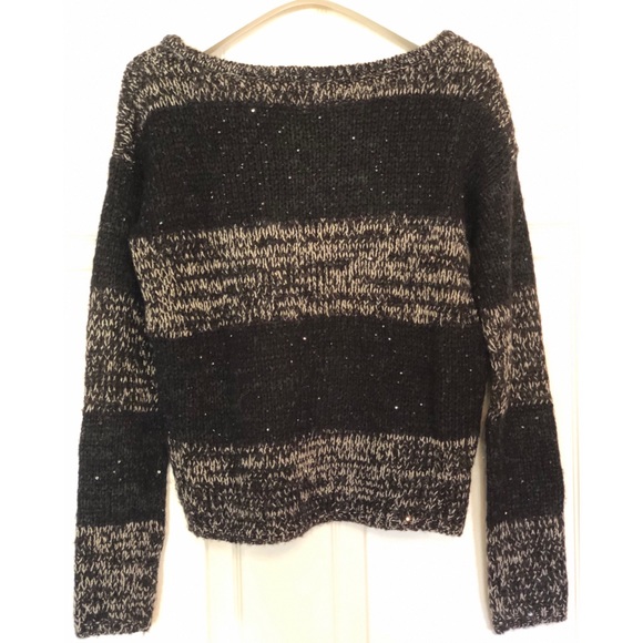 Adorable Loft subtly sparkly striped sweater - Picture 5 of 5